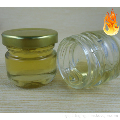 Glass Sauce/Butter/Honey Jar 1oz